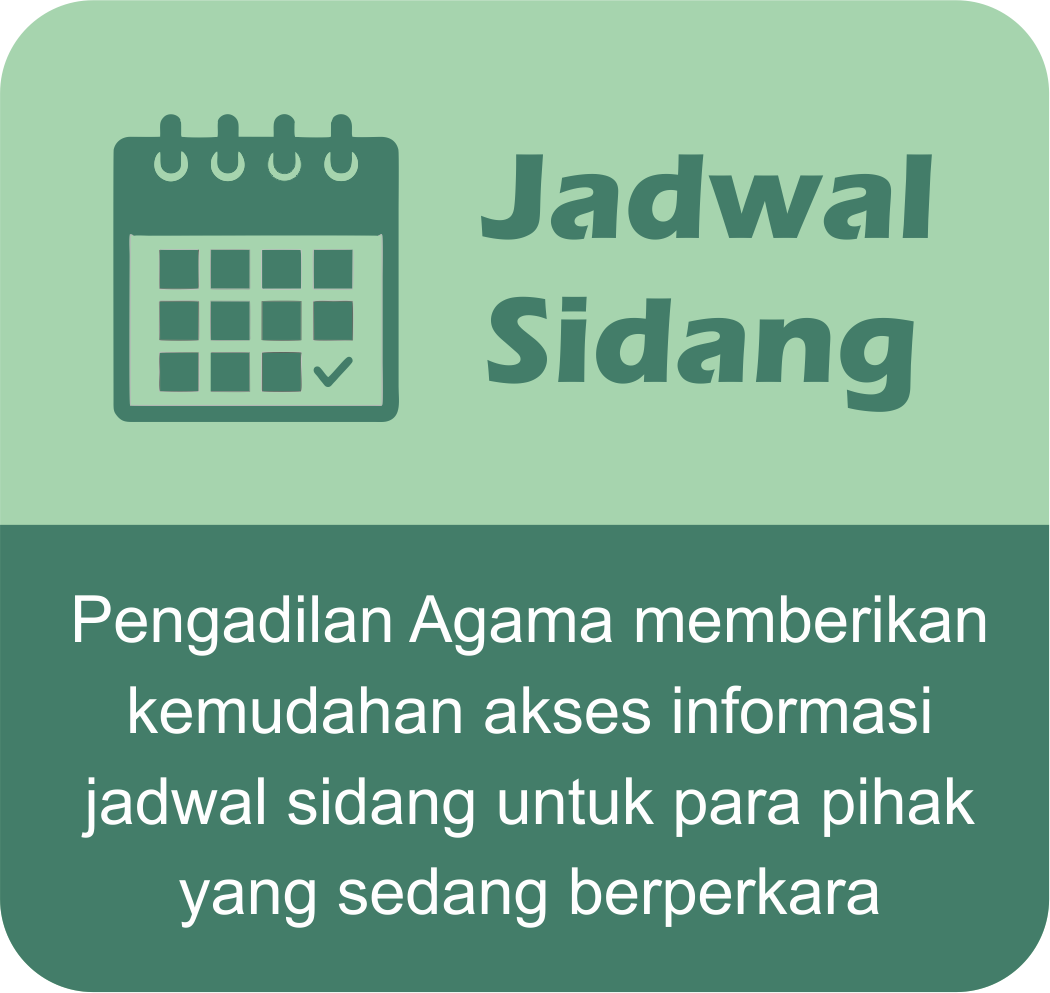 jadwal sidang